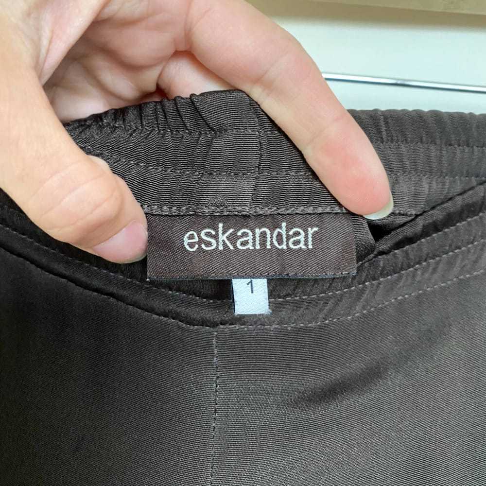 Eskandar Silk large pants - image 4