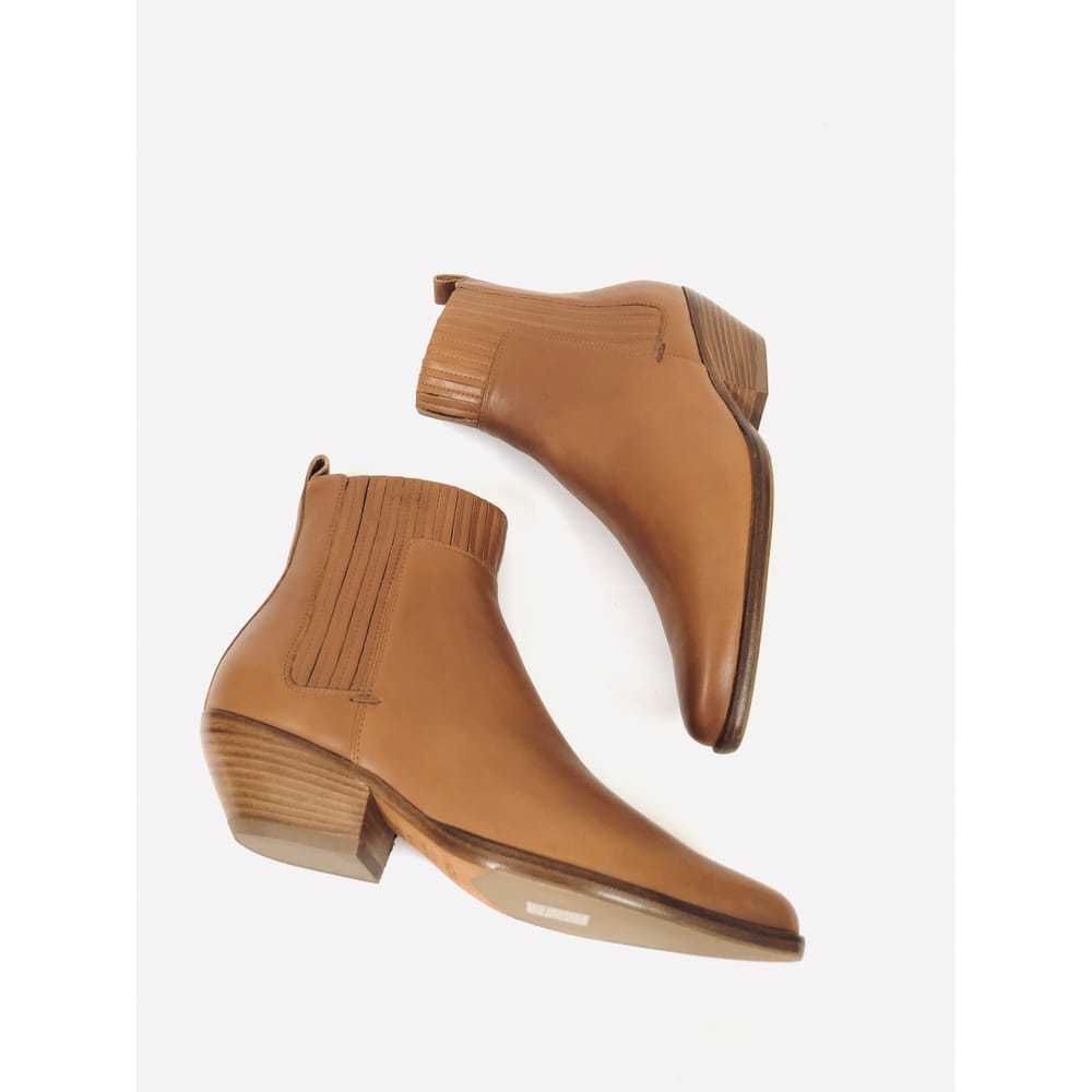 Vince Leather ankle boots - image 5