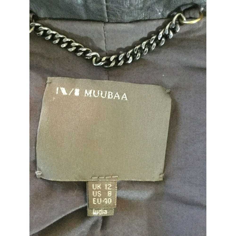 Muubaa Leather jacket - image 6