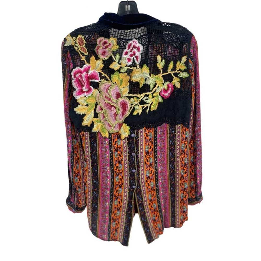 Anthropologie Velvet blouse - image 2