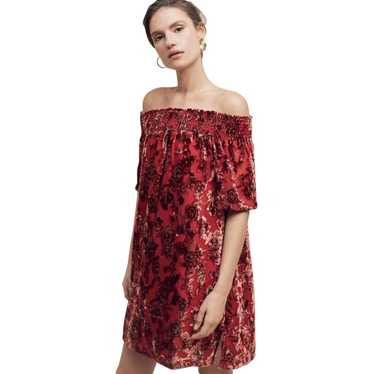 Anthropologie Velvet mini dress - image 1