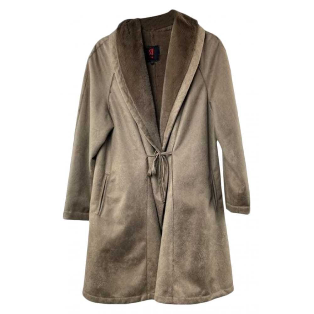 Adrienne Landau Faux fur coat - image 1