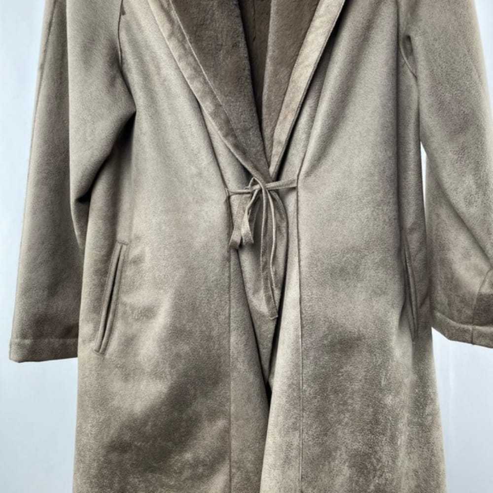 Adrienne Landau Faux fur coat - image 2