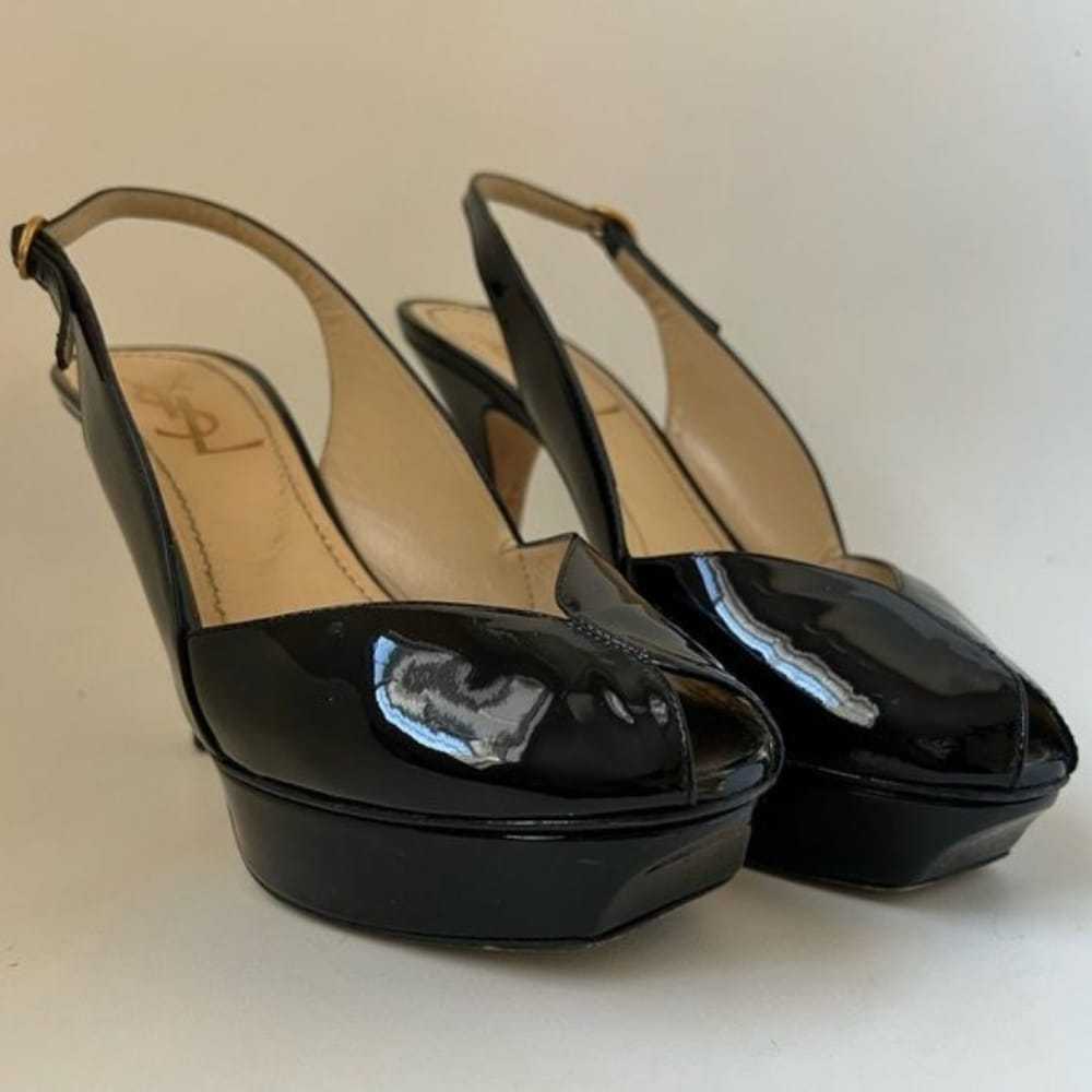 Yves Saint Laurent Patent leather sandals - image 2