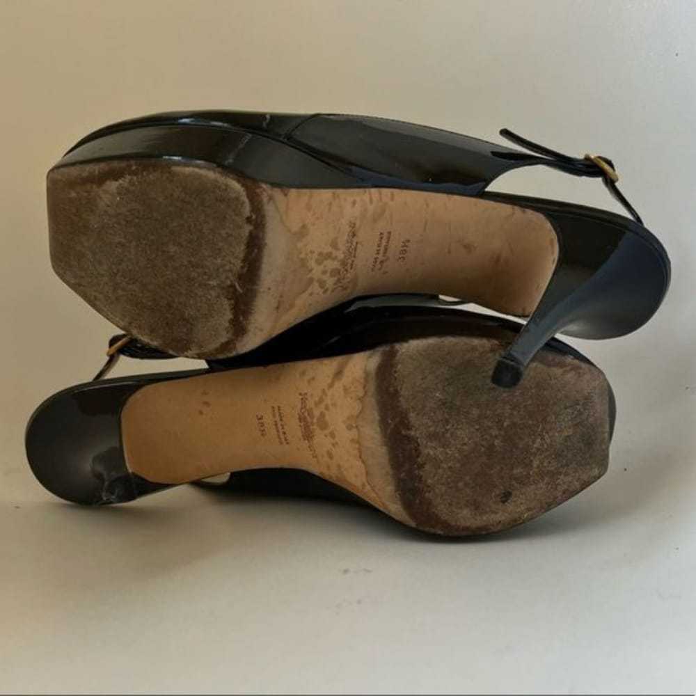 Yves Saint Laurent Patent leather sandals - image 6