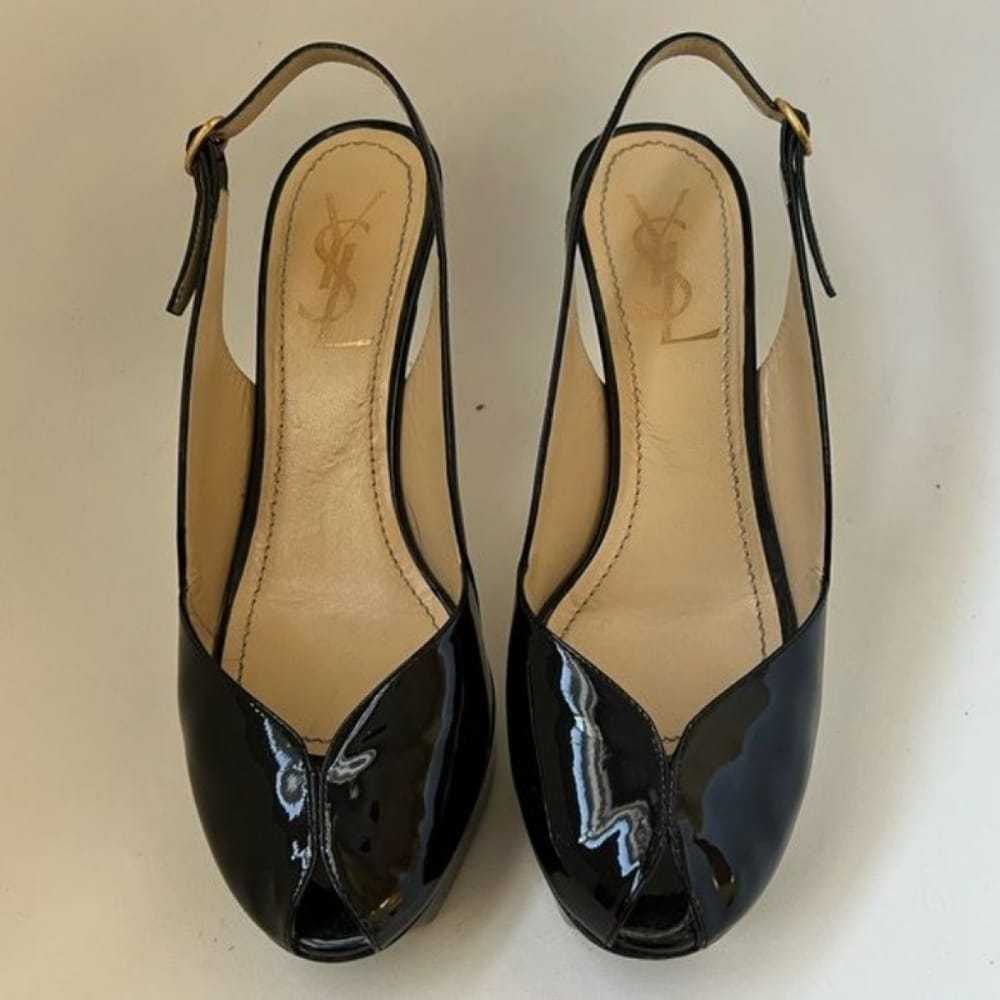 Yves Saint Laurent Patent leather sandals - image 7