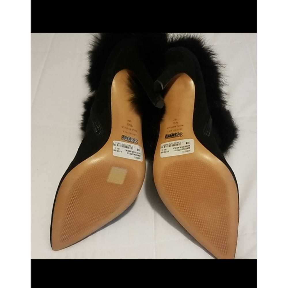 Schutz Faux fur ankle boots - image 3