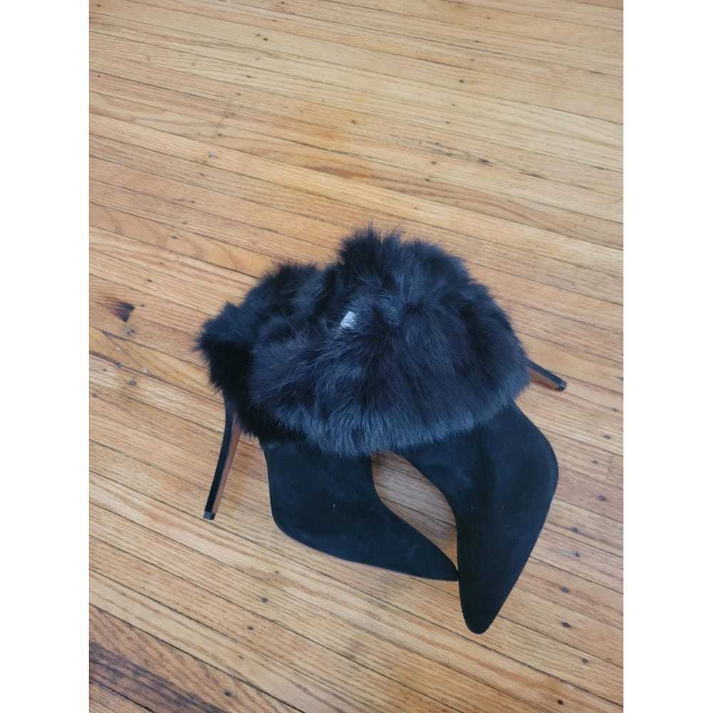 Schutz Faux fur ankle boots - image 8