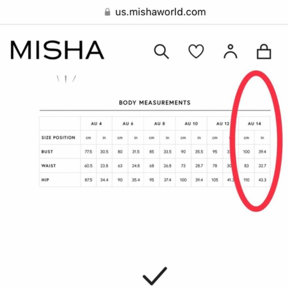 Misha Collection Mid-length dress - image 8