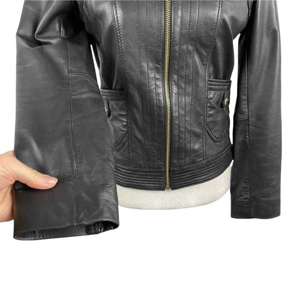 Michael Kors Leather biker jacket - image 10