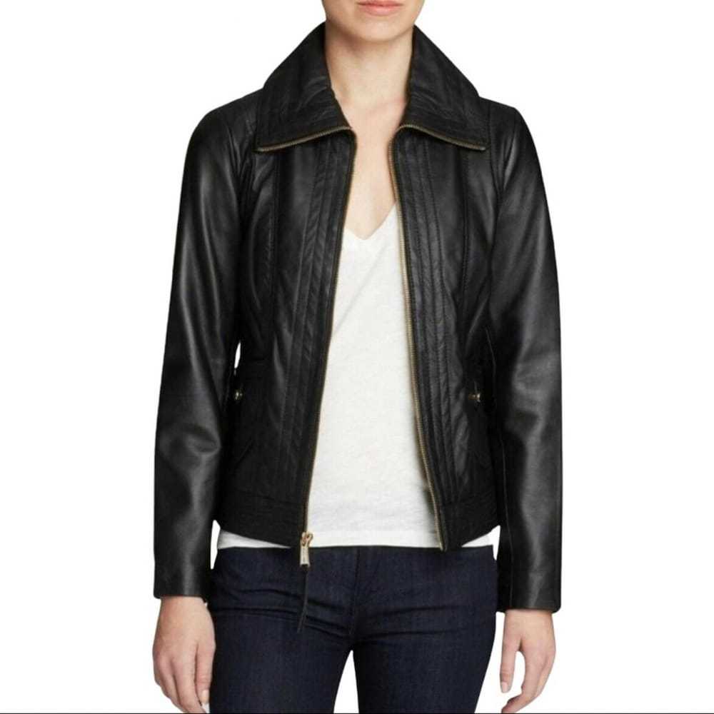 Michael Kors Leather biker jacket - image 5