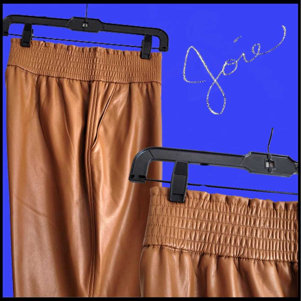 Joie Leather trousers - image 10