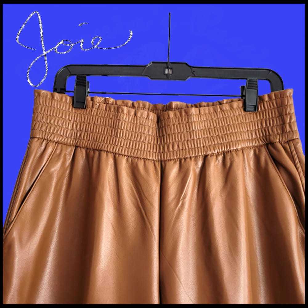 Joie Leather trousers - image 11