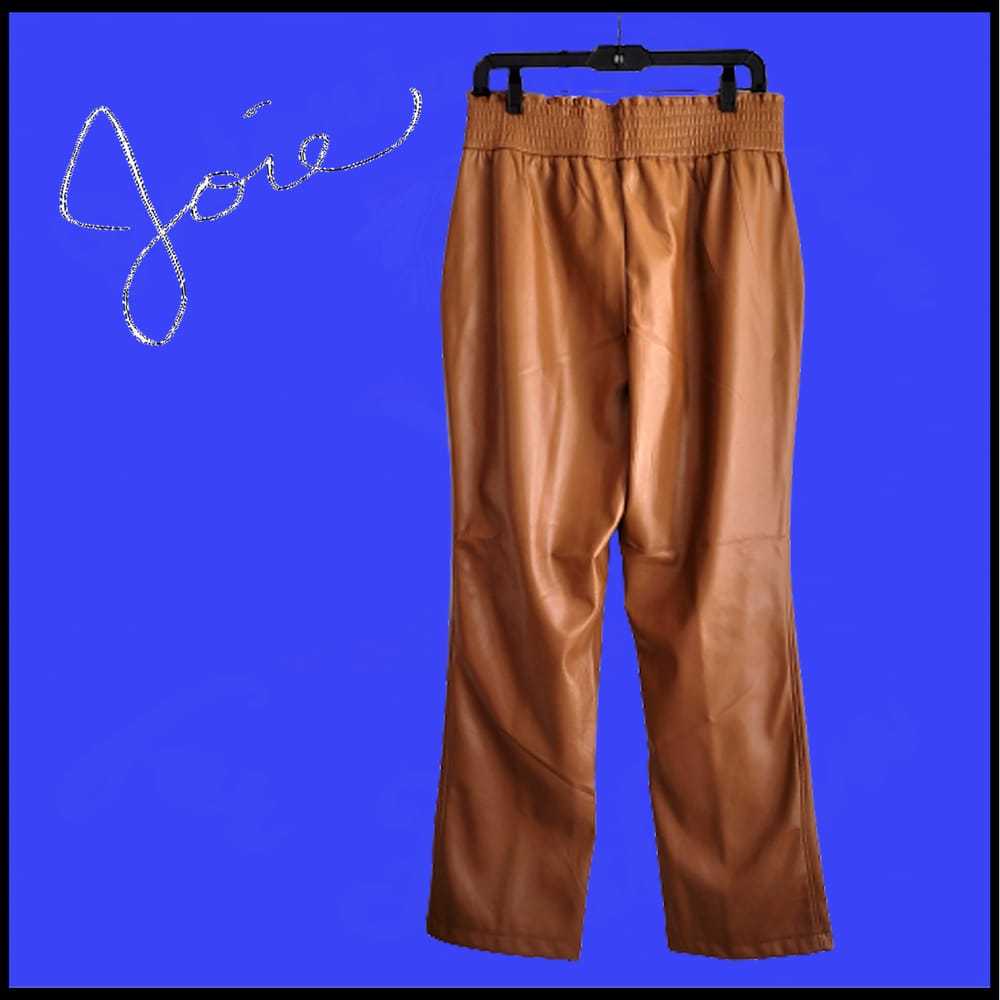 Joie Leather trousers - image 12