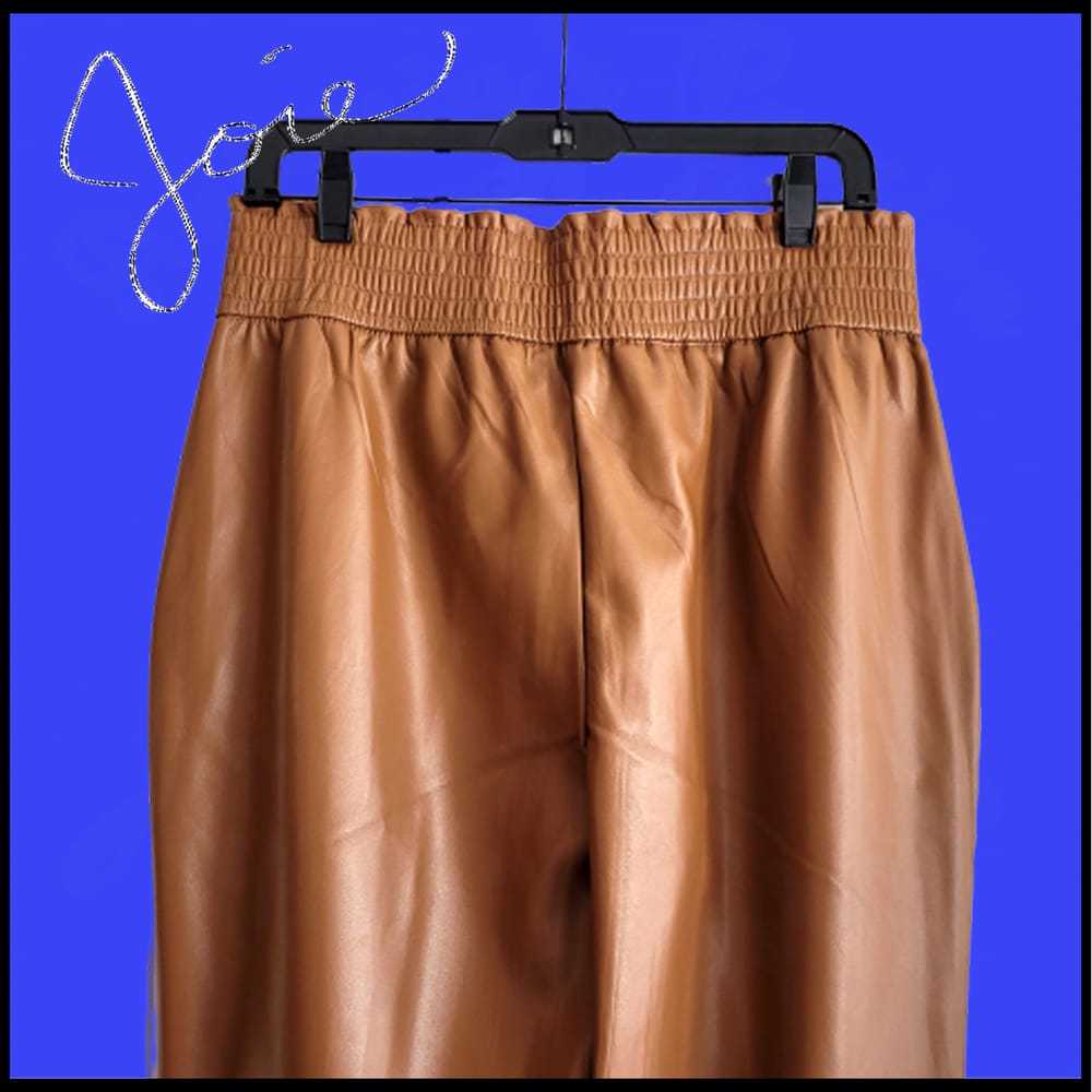 Joie Leather trousers - image 2