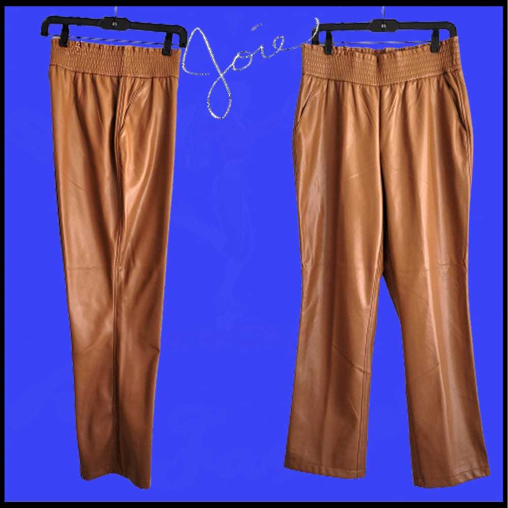 Joie Leather trousers - image 5