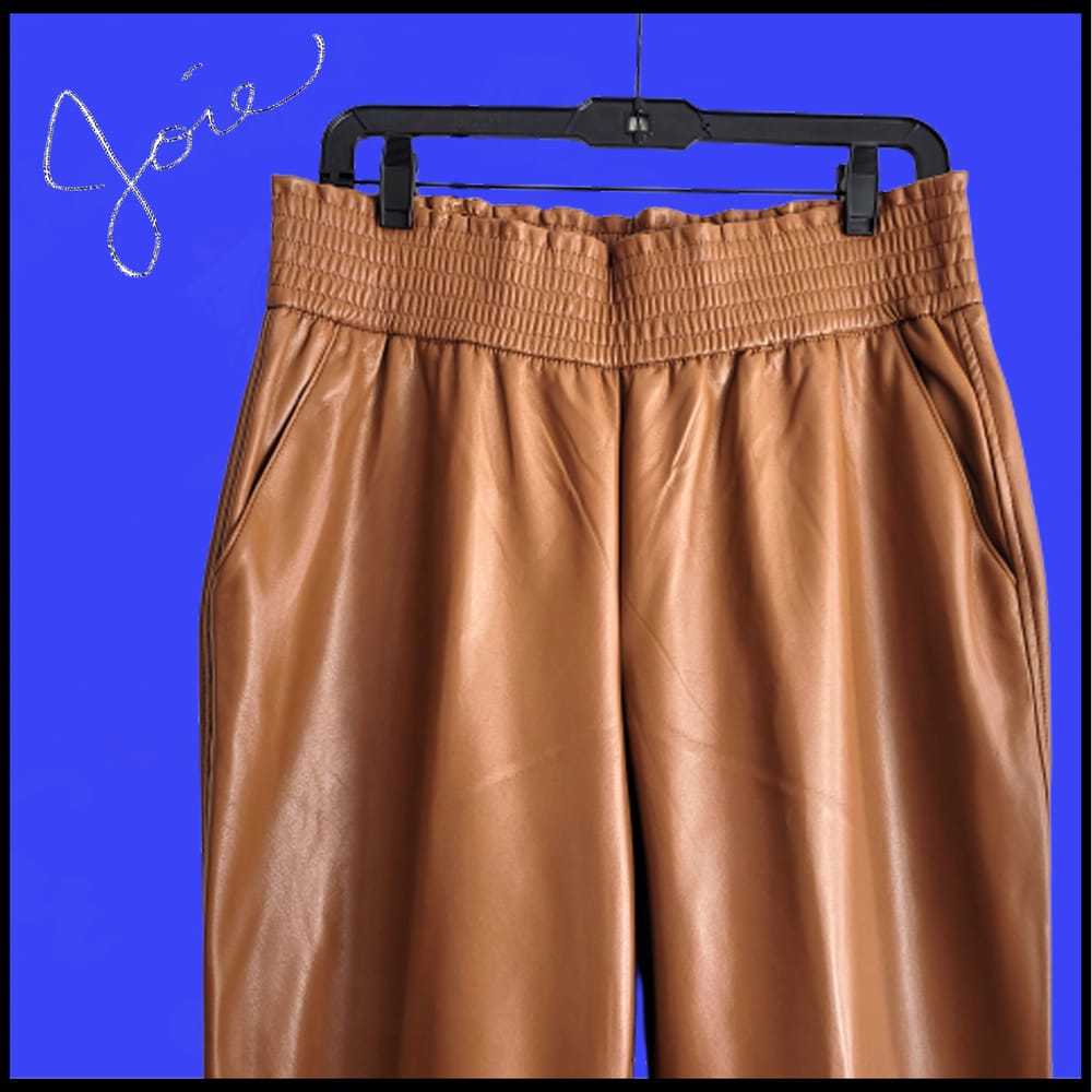 Joie Leather trousers - image 6