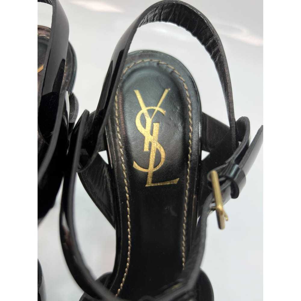 Yves Saint Laurent Tribute patent leather sandal - image 2