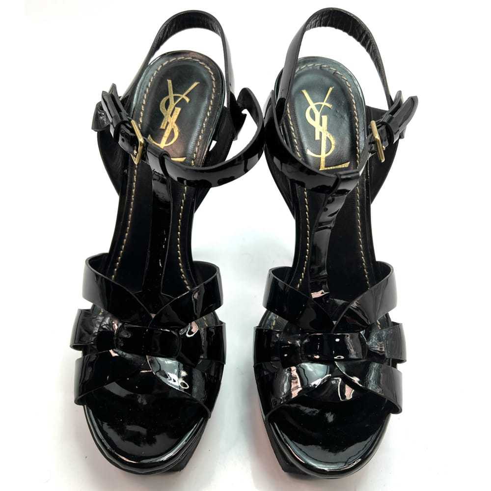 Yves Saint Laurent Tribute patent leather sandal - image 3