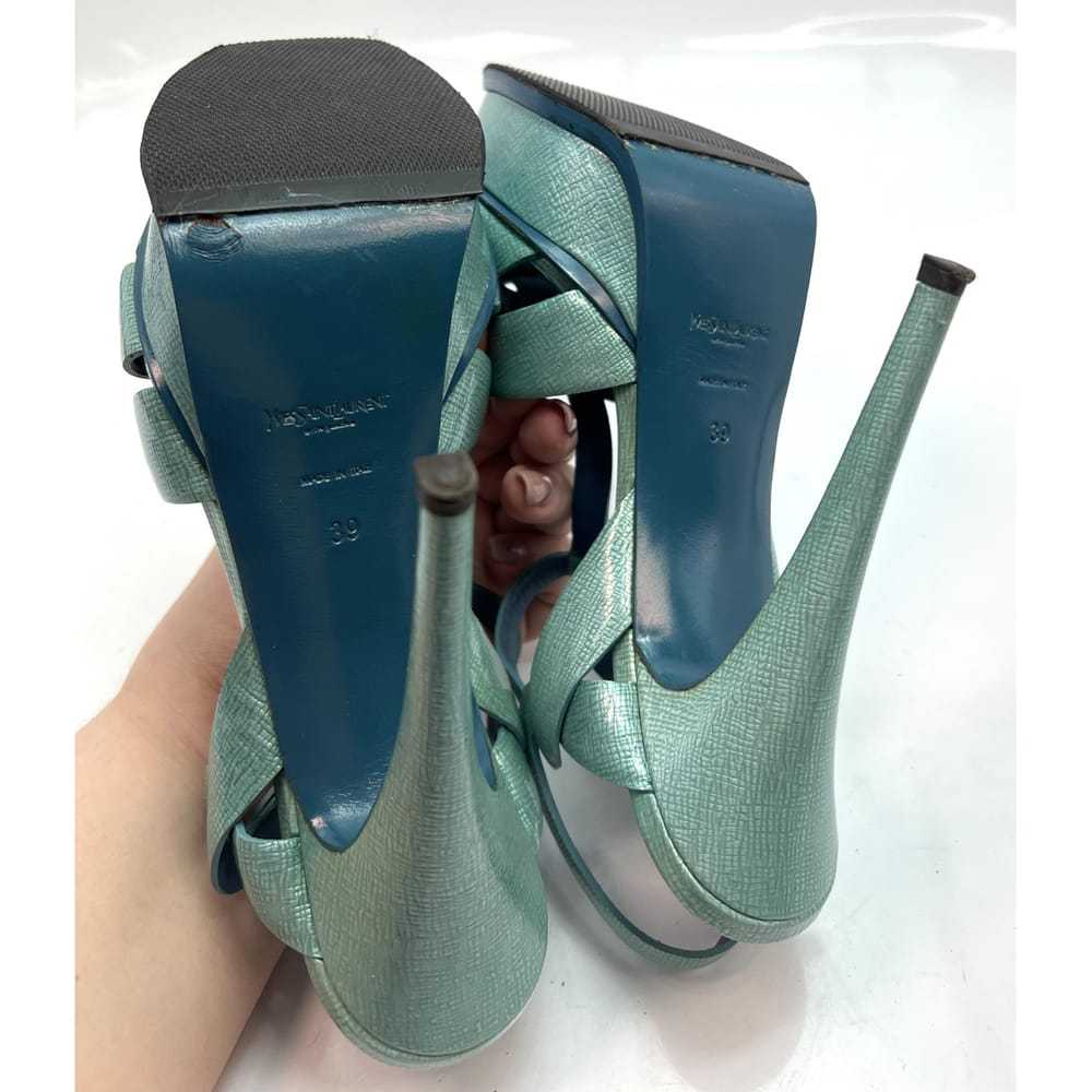 Yves Saint Laurent Tribute patent leather sandal - image 11