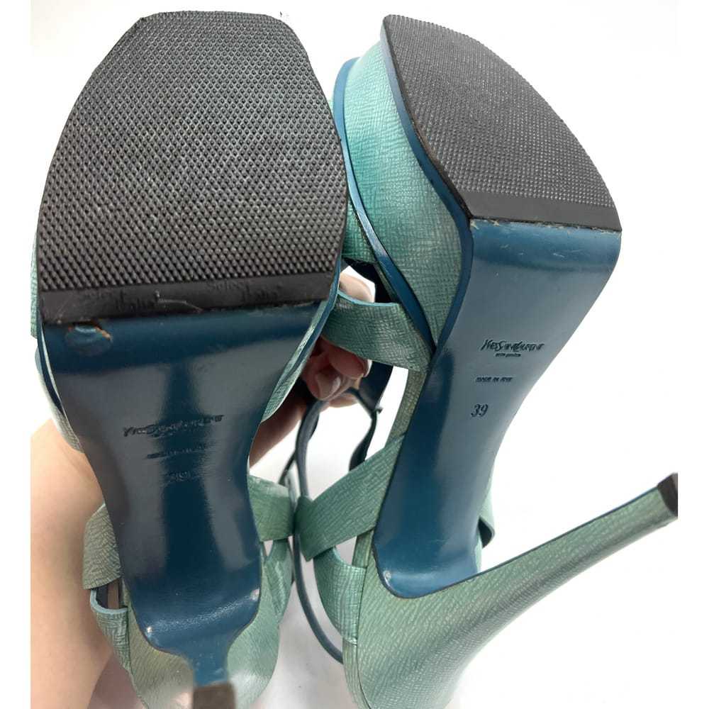 Yves Saint Laurent Tribute patent leather sandal - image 2