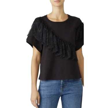 Cinq à Sept Lace t-shirt - image 1