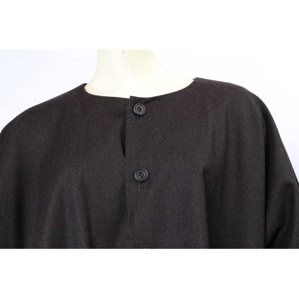 Eskandar Wool cape - image 3