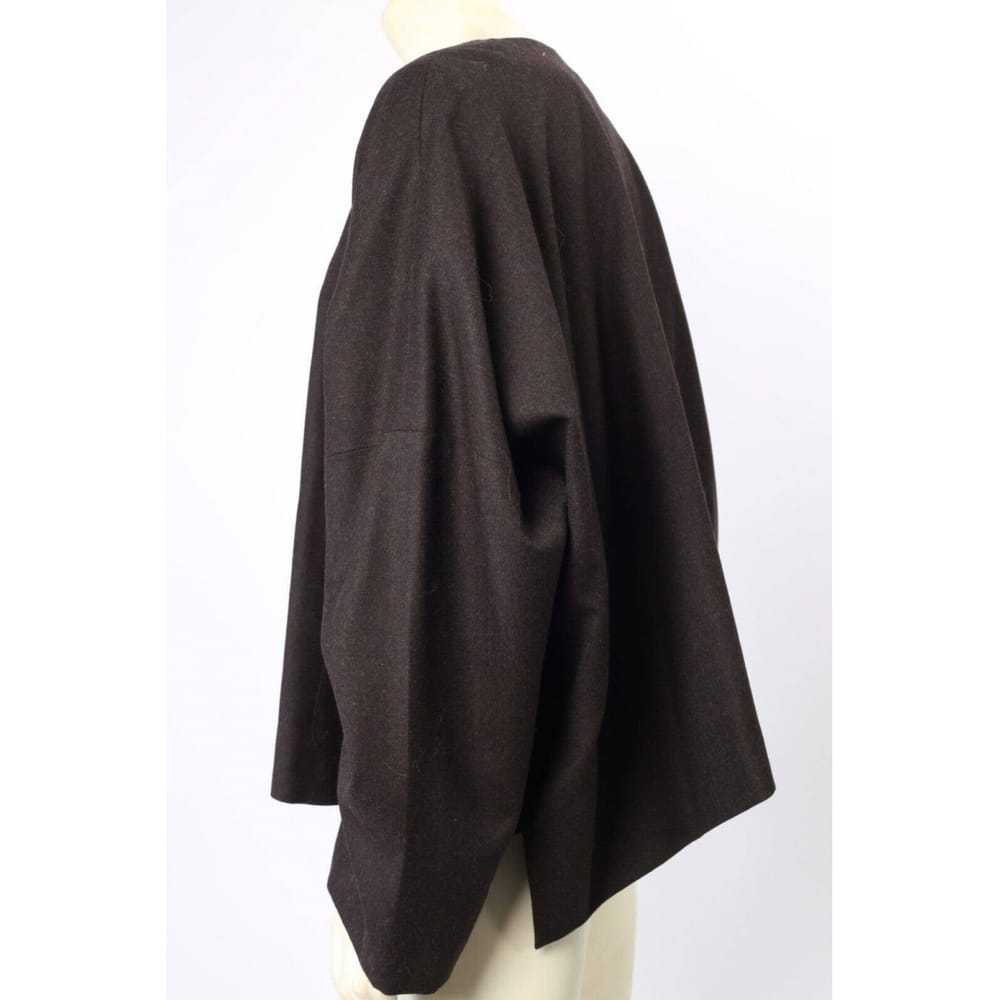 Eskandar Wool cape - image 5