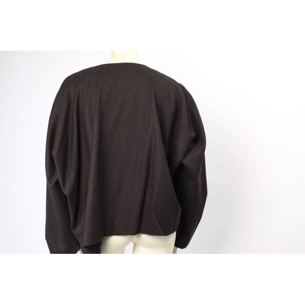 Eskandar Wool cape - image 6