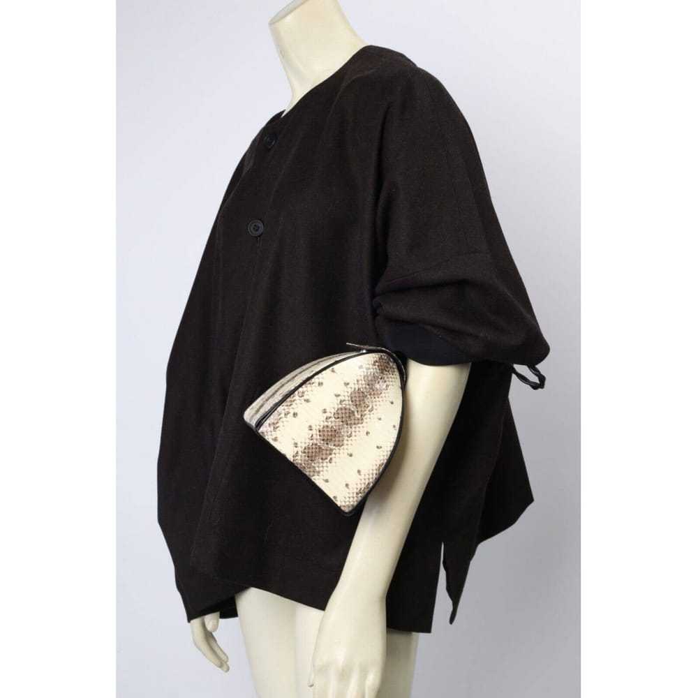 Eskandar Wool cape - image 7