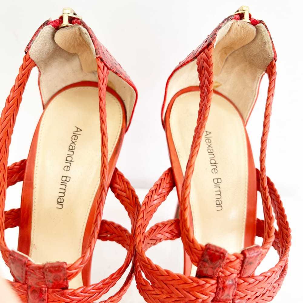 Alexandre Birman Python sandal - image 5