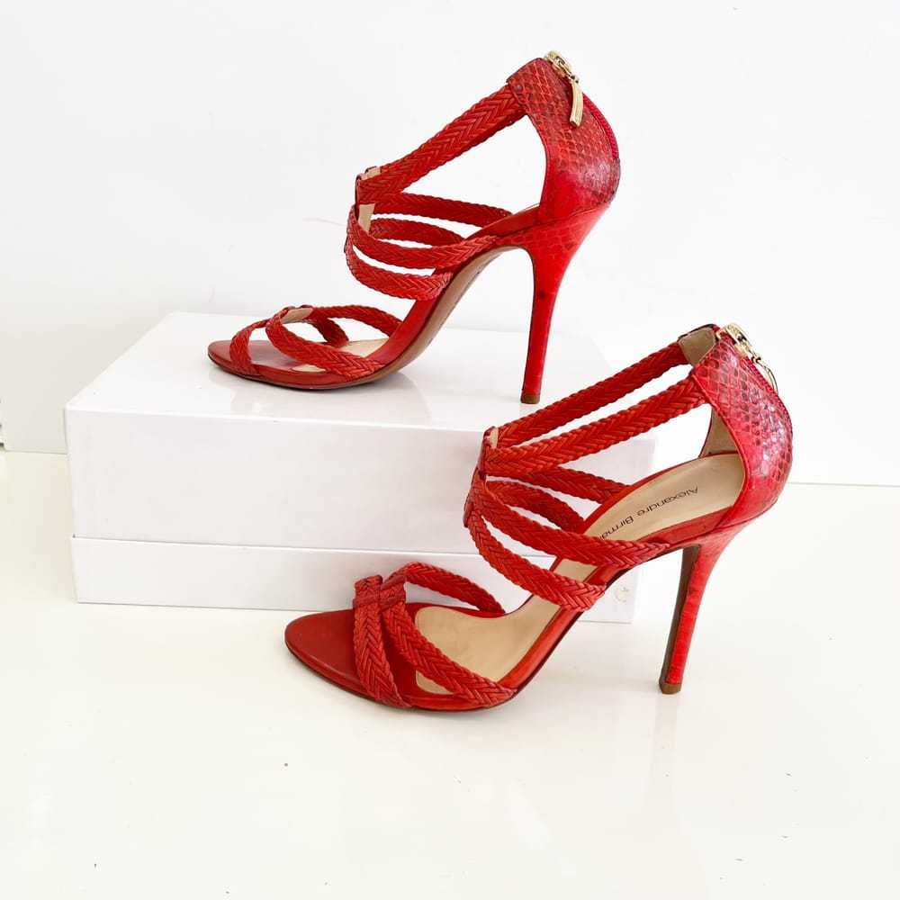 Alexandre Birman Python sandal - image 6