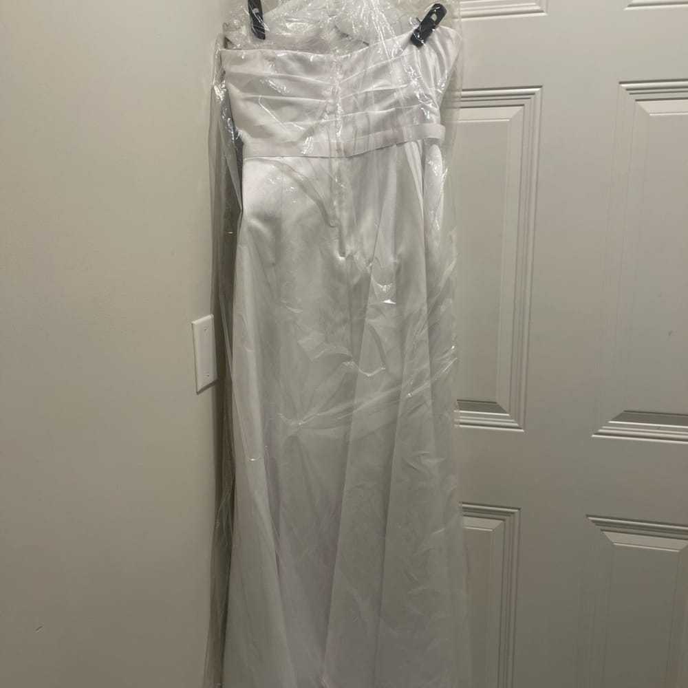 David's Bridal Silk maxi dress - image 4