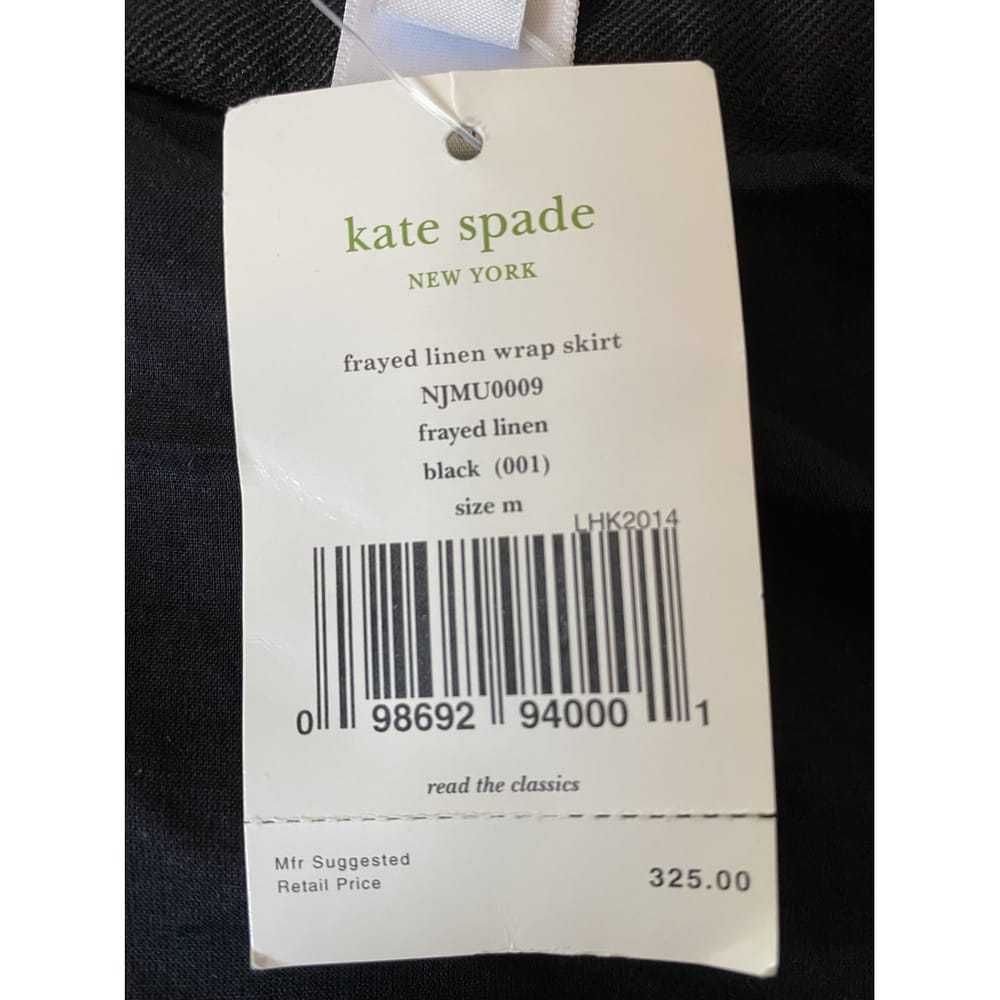 Kate Spade Linen mid-length skirt - image 2