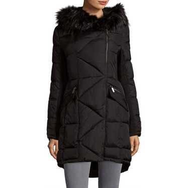 French Connection Faux fur puffer