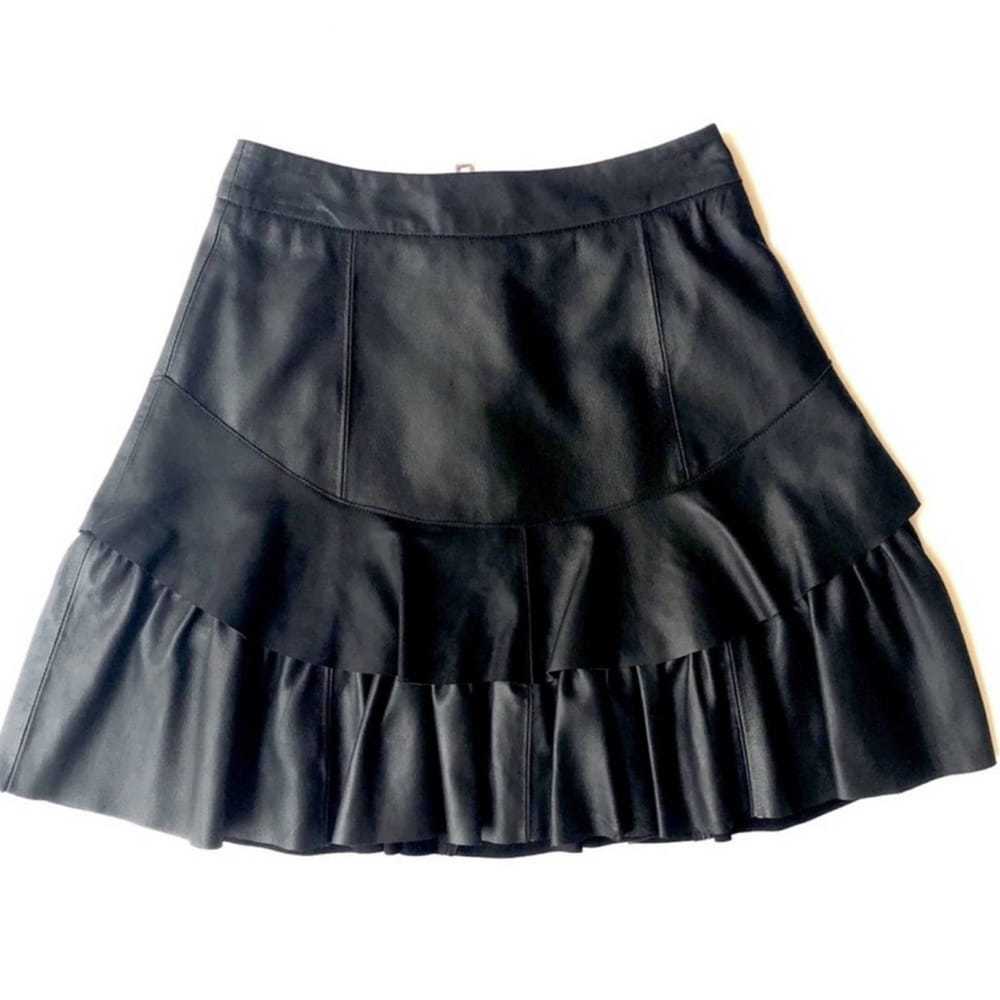 Walter Baker Leather mini skirt - image 10