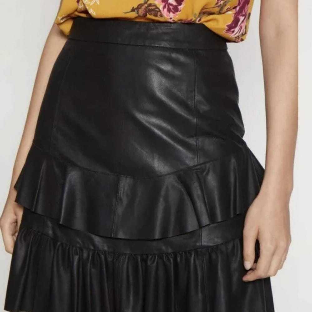 Walter Baker Leather mini skirt - image 3