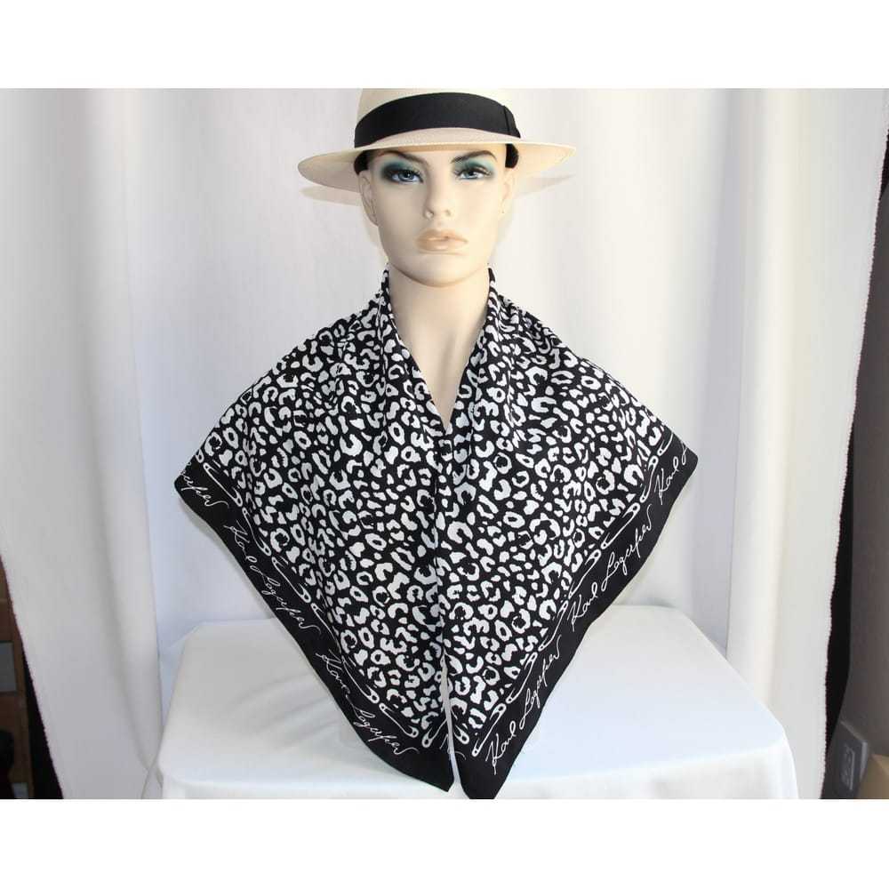 Karl Lagerfeld Silk scarf - image 4