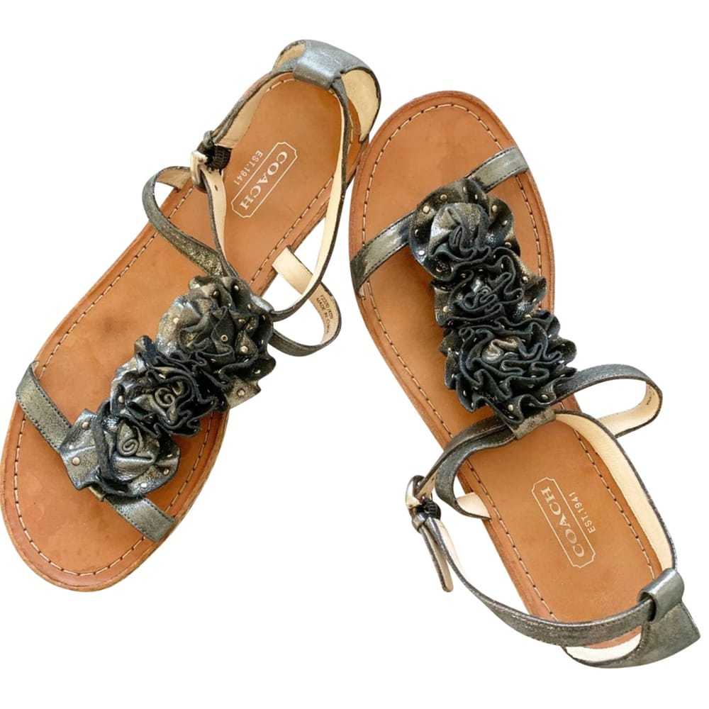 Coach Leather sandals - image 1