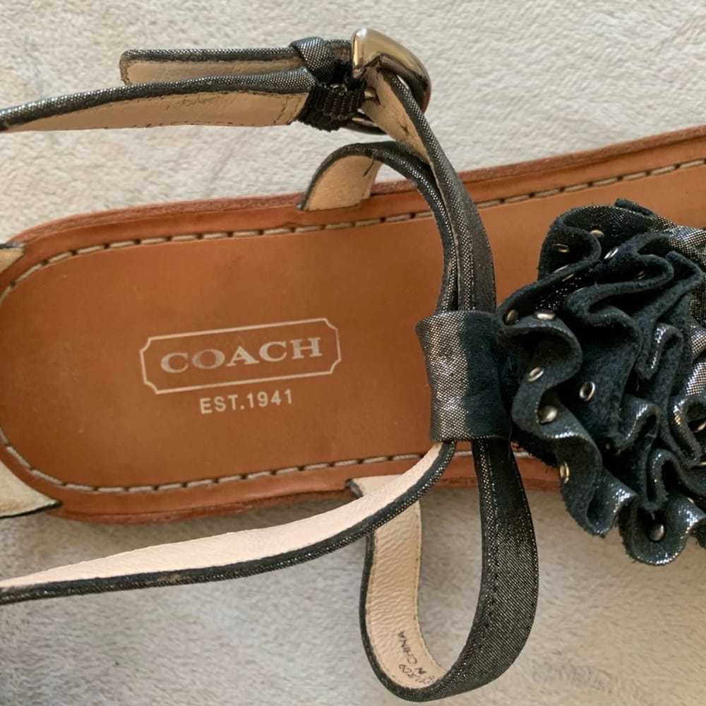 Coach Leather sandals - image 3