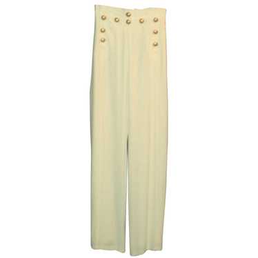 Caché Straight pants