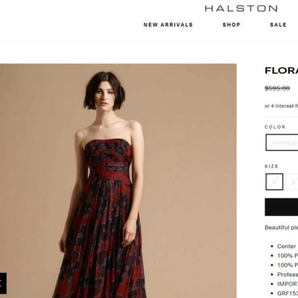 Halston Maxi dress - image 7