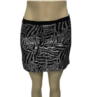 Theory Silk mini skirt