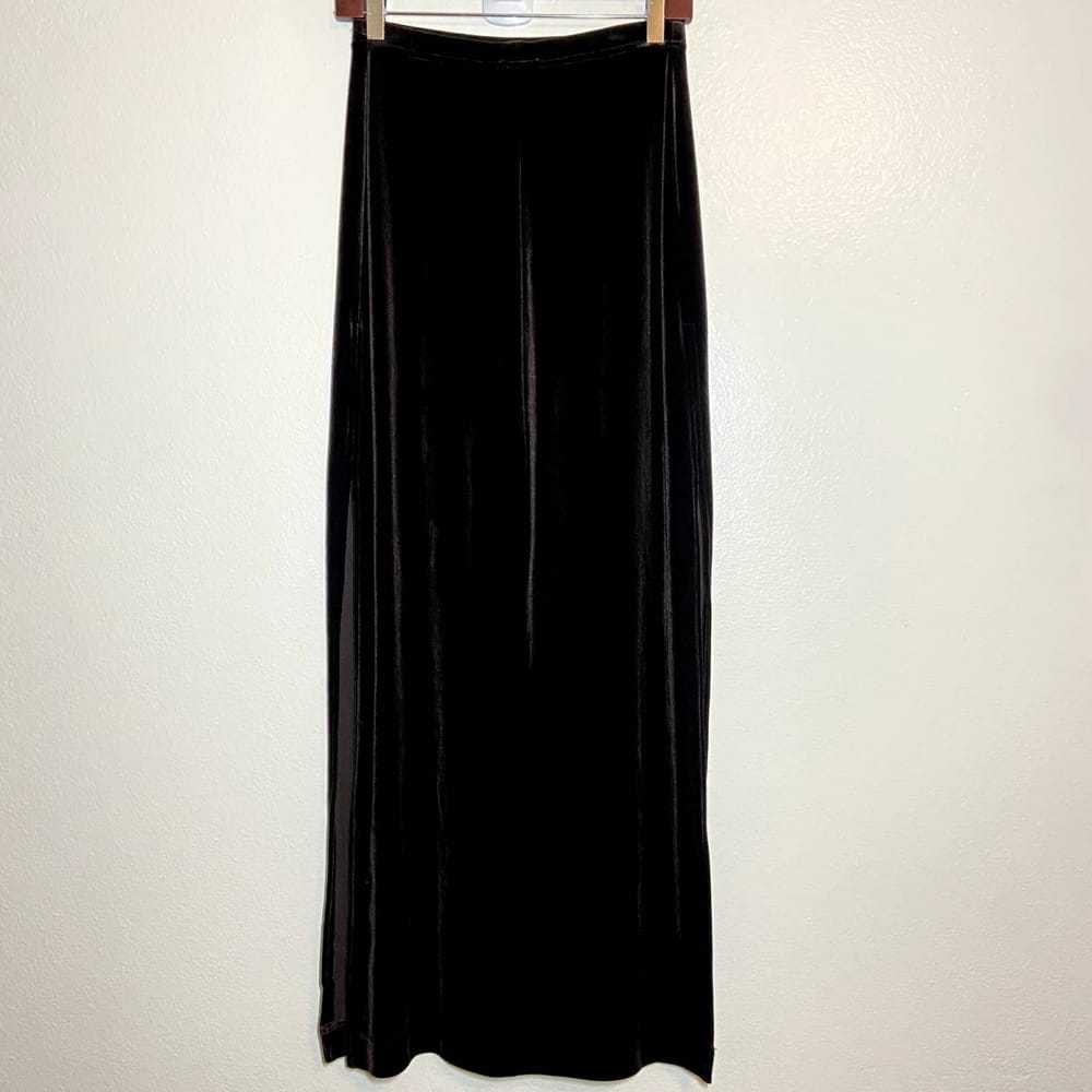 Tadashi Shoji Velvet maxi skirt - image 6