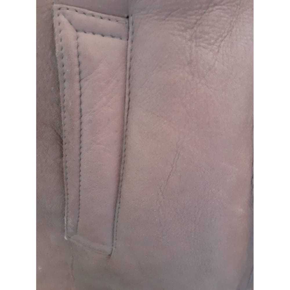 Mabrun Leather peacoat - image 3