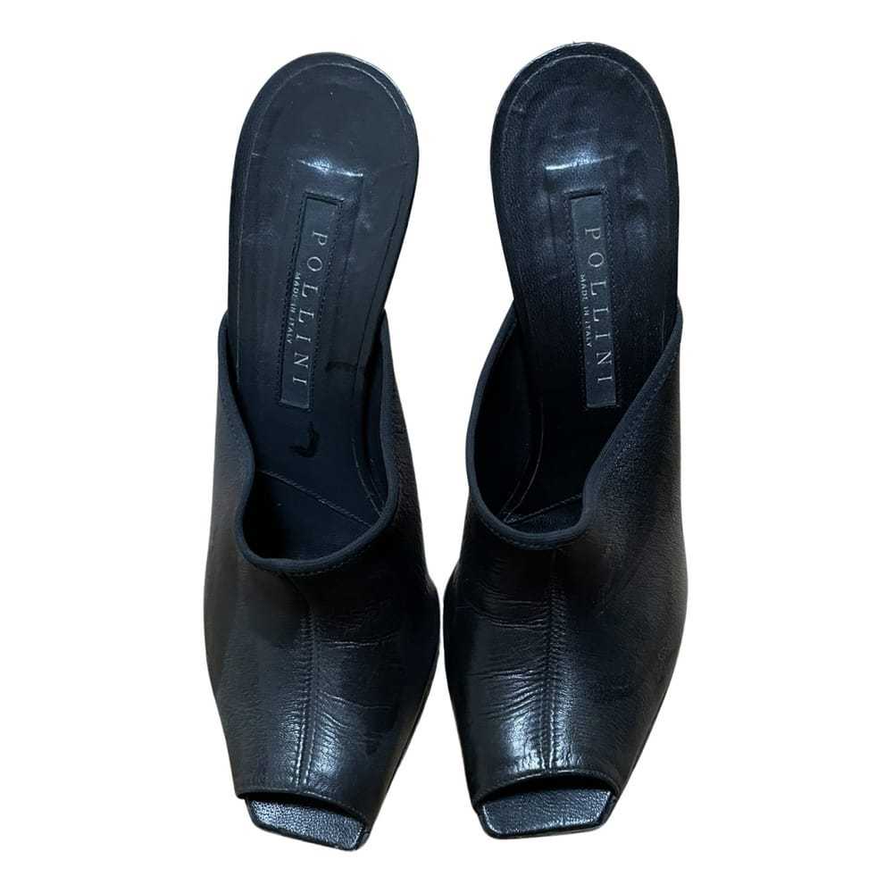 Pollini Leather sandals - image 1