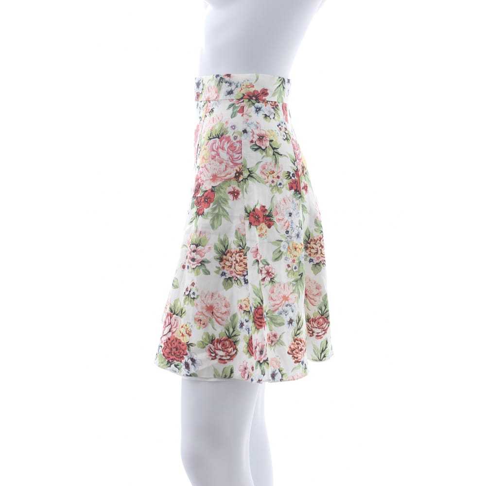 Emilia Wickstead Linen mini skirt - image 2