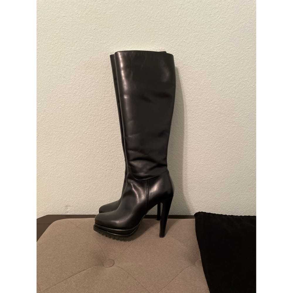 Giorgio Armani Leather boots - image 5