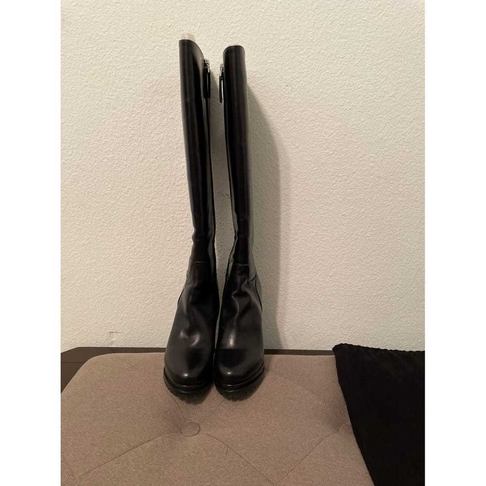 Giorgio Armani Leather boots - image 6