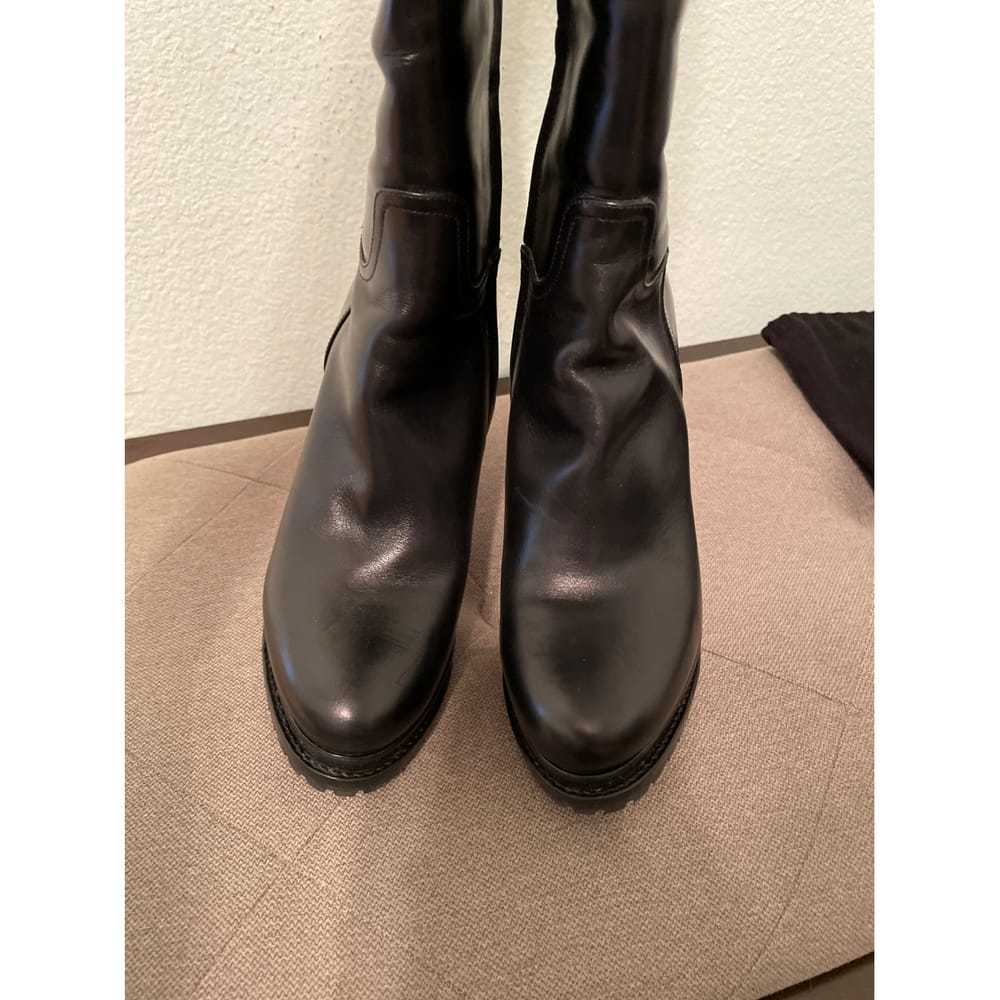 Giorgio Armani Leather boots - image 8